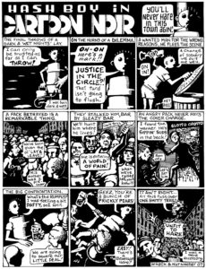 Hash Boy #34 Cartoon Noir