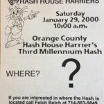 OCHHH Third Millennium Hash Flyer (2000)