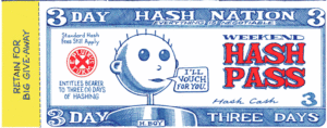 Hash Boy 3-Day Weekend Hash Pass