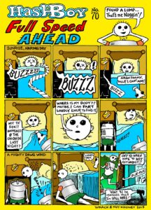 Hash Boy Comics Issue #70 titled Full Speed Ahead"