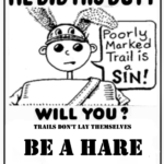 Hash Boy Do Your Duty Poster - Be a Hare