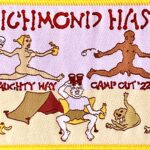 Richmond Hash Naughty Way Campout '22 H3 Patch by I-Feel Tower (2022)