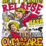 Betty Ford's Relapse Hash 2026 Presented by Mirage-A-Trois H3 design by Nut N Honey