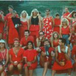 SDH3 Original Red Dress Run #1 (08/12/1988) Pack Photo at first-ever Red Dress Run